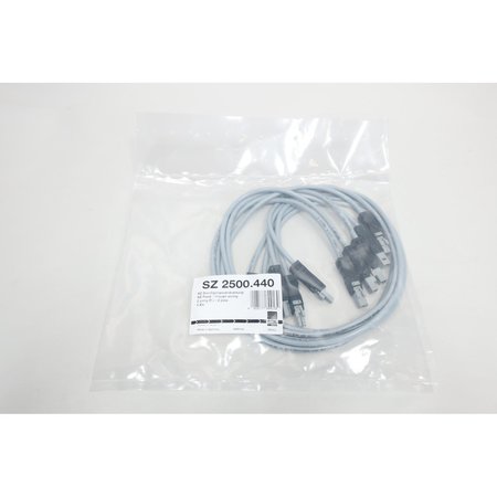 RITTAL Feed-Through Wiring 2P Cordset Cable, 5PK SZ 2500.440